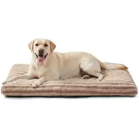 Merkloos Solidchoice: Cama suave y transpirable para perros grandes, con base antideslizante