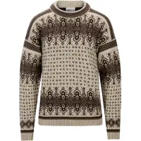 Dale of Norway - Jerséis - Albertville M Sweater Birch Coffee de Lana - Talla XL - Marrón