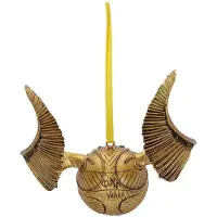 Nemesis Now Adorno Colgante De Navidad De La Snitch Dorada