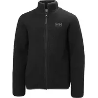 Helly Hansen unisex para niños. 40598 Chaqueta polar Frosty Pile negro (13años= 158cm), Casual, Poliéster, moda infantil, outle