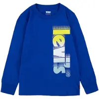 Levi's Boys Long Sleeve Graphic Tee Surf The Web Blue Talla: 14Y | Camisetas Outlet | kids | Azul
