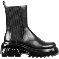 Stine Goya Zurick Chelsea Hybrid Space Wedge Boot Jet Black Talla: 36 | Botas Outlet | Mujer | Negro