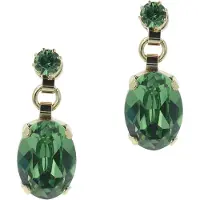 Otazu Antique Earhangers Erinite Green Talla: OS | Pendientes Outlet | Mujer | Verde