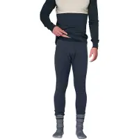 Devold of Norway - Ropa interior térmica - Expedition Merino Silk Longs M Ink de Lana - Talla S - Negro