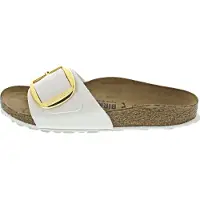 Birkenstock Sandalias Madrid Big Buckle mujer - Blanco - 37
