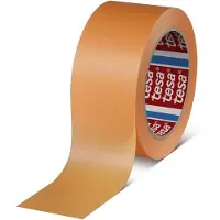 TESA tesakrepp 4342, cinta de carrocero de precisión, naranja, 50 metros x 50 mm