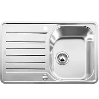 BLANCO Lantos 45 S-IF Compact, Mueble con fregadero, Rectangular, Acero inoxidable, Acero inoxidable, 1 cuba, Acabado cepillado
