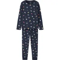 Name it Pijama 'NKNVismas' navy / pino / rojo sangre / blanco