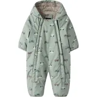 Name it Traje funcional 'NBMSnow05' navy / verde / verde claro / rojo