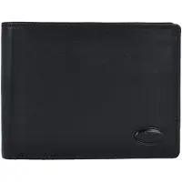 Bric's Monte Rosa Cartera Bloqueo RFID Piel natural 12.5 cm negro