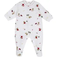 Chicco Pijama entero/body beige oscuro / jade / rojo / blanco