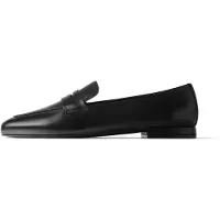 L37 HANDMADE SHOES Mocasines 'QUIET WINTER MORNING' negro