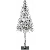 vidaXL Árbol de Navidad con 150 luces LED blancas, 120 cm, fabricado en polietileno (PE) y acero
