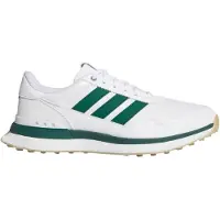 Adidas adidasCALZADO DE GOLF S2G 26 LEATHER SPIKELESS 43 1/3 Cloud White / Collegiate Green / Gum Hombre