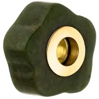 Purelei Colgante oro / verde oscuro