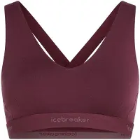 Icebreaker - Women's 125 Cool-Lite Sprite Racerback Bra - Sujetador deportivo size L, rojo