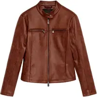 Desigual Chaqueta de entretiempo 'CHAQ_BIKERCY 26WWEW09' marrón