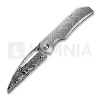 Bestech Navaja Taipan - Damasteel - Titanium, gris