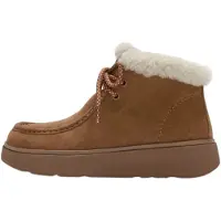 FitFlop para mujer. A9M-E48 Botas Gen-FF Shearling terracota (37), Marrón, 3 a 5cm, Ante, Cordones, Casual, outlet 2026.