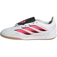 Adidas adidasBota de fútbol sala con lengüeta plegable PREDATOR CLUB Indoor 33 1/2 Cloud White / Solar Turbo / Core Black Niño