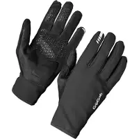 Gripgrab - PACR Winddichte Frühling-Herbst Überganghandschuhe - Guantes size XS - EU: 7, negro/gris