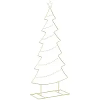 Syfax Árbol de Navidad de metal con soporte KUOPIO 180 cm Acero