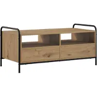 Syfax Mesa de centro Roble artisan 99,5 x 49 x 46 cm