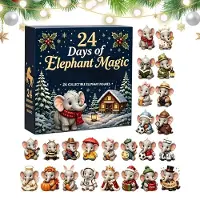 Merkloos Calendario de Adviento 3D con 24 sorpresas