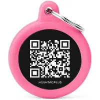 My Family Placa Para Mascotas Qr Circle