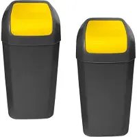 Wellhome Cubo De Basura 15l 2 Unidades