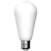 Creative Cables Bombilla Led Porcelain Effect Cri 95 St19 8.8w 600lm E26 120v 2700k Dimmable P02