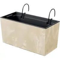 Prosperplast Maceta Urbi Case Beton Effect W Collection 39.5x18.5x19.5 Cm