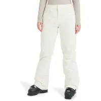 Roxy - Pantalones de esquí mujer - Backyard Pant Whisper White - Talla L - Blanco
