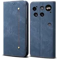 Lux-Case Funda flip para Jeans Nothing Phone (3) - Azul