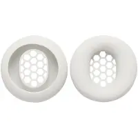 Lux-Case 1 par de fundas de silicona para CMF by Nothing Headphone Pro - Blanco