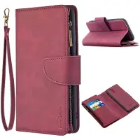 Lux-Case Funda abatible Premium Wallet Samsung Galaxy A31 - Roja