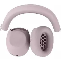 Lux-Case Juego de 3 fundas de silicona para auriculares Sony WH-1000XM6: funda protectora de una pieza para los auriculares, funda para la diadema y funda para