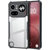 Lux-Case Cubierta de acrílico duradera Nothing Phone (4a) Pro - Negro