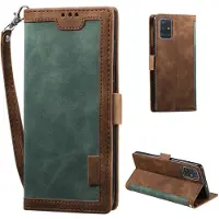 Lux-Case Funda abatible Surburbian Samsung Galaxy A02s - Verde