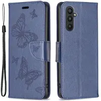 Lux-Case Funda abatible Butterfly Samsung Galaxy A24 4G - Azul