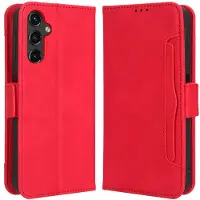 Lux-Case Funda de piel de estilo moderno para Samsung Galaxy A24 4G - Rojo