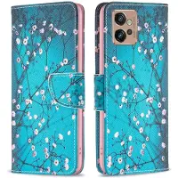 Lux-Case Funda abatible Wonderland Motorola Moto G32 - Flor De Ciruelo