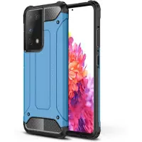 Lux-Case Funda Armour Guard - Samsung Galaxy S21 Ultra - Azul Cielo