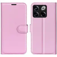 Lux-Case Funda abatible clásica OnePlus Ace Pro / 10T - Rosa
