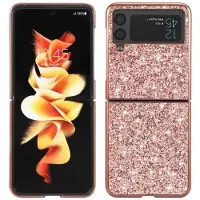 Lux-Case Funda Glitter Samsung Galaxy Z Flip4 - Oro Rosa