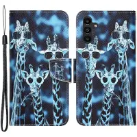 Lux-Case Funda abatible Wonderland Samsung Galaxy A24 4G - Jirafas