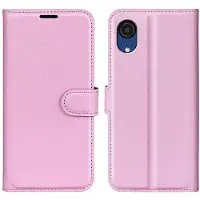 Lux-Case Funda abatible Wonderland Samsung Galaxy A03 Core - Rosa