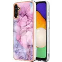 Lux-Case Funda mármol Samsung Galaxy A34 5G - Rosa