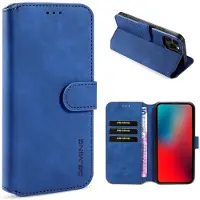 Lux-Case Funda Retro DG.MING iPhone 13 Pro Max - Azul