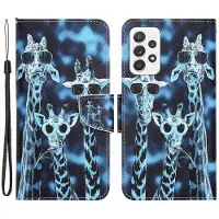 Lux-Case Funda abatible Wonderland Samsung Galaxy A53 5G - Jirafa